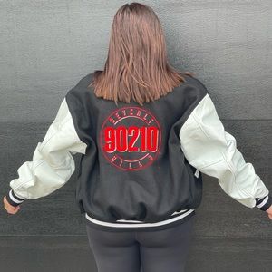 Vintage 90210 letterman jacket